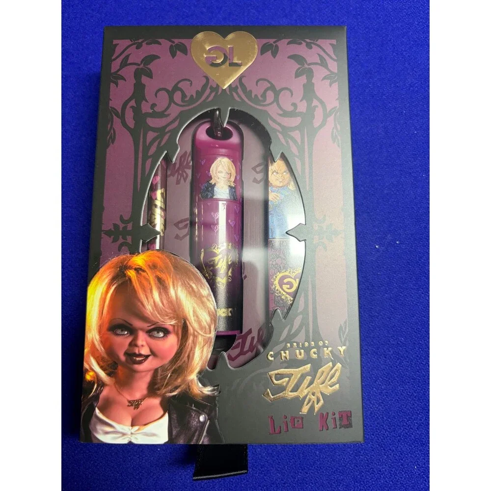 Glamlite x Bride Of Chucky Tiff Limited Edition Lip Kit 3 Piece Set